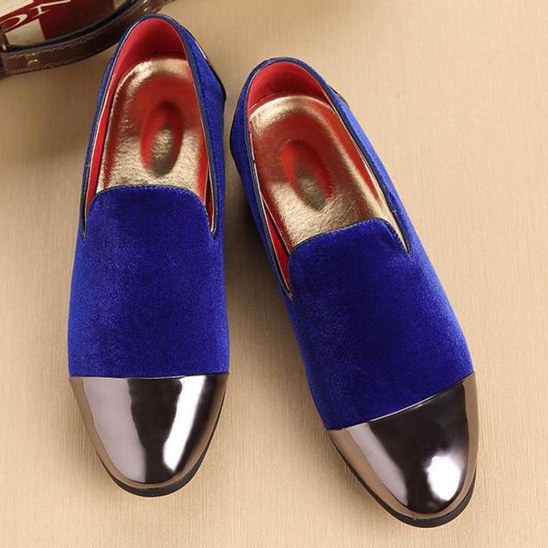 37~48 large size mens two color patchwork metallic loafers suede men pointed toe dress weddings shoes slip on flat loafer red, Black
37~48 large size mens two color patchwork metallic loafers suede men pointed toe dress weddings shoes slip on flat loafer red, Black