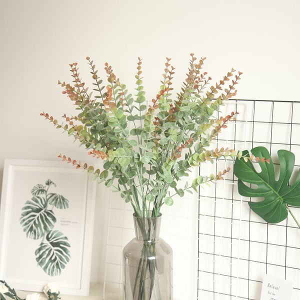5 forks plastic eucalyptus simulation branch display flower home & wedding decoration artificial bouquet fake plant flower wall
5 forks plastic eucalyptus simulation branch display flower home & wedding decoration artificial bouquet fake plant flower wall