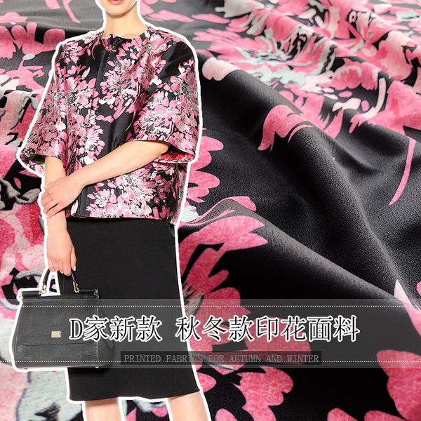 2020 new brand d with the pattern fabric 145cm wide polyester fabric high-end digital printing cloth factory direct sales, Black;white
2020 new brand d with the pattern fabric 145cm wide polyester fabric high-end digital printing cloth factory direct sales, Black;white