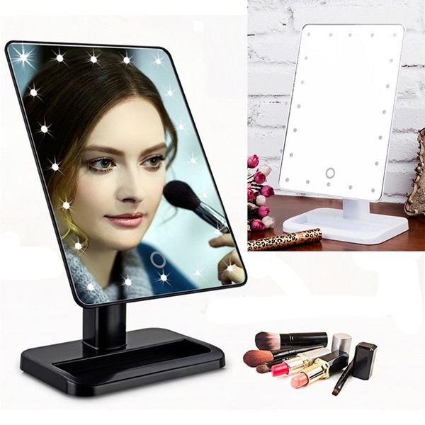 professional led touch screen makeup mirror 20 lights table deskmakeup vanity adjustable mirror magnifying mirrors #86232
professional led touch screen makeup mirror 20 lights table deskmakeup vanity adjustable mirror magnifying mirrors #86232
