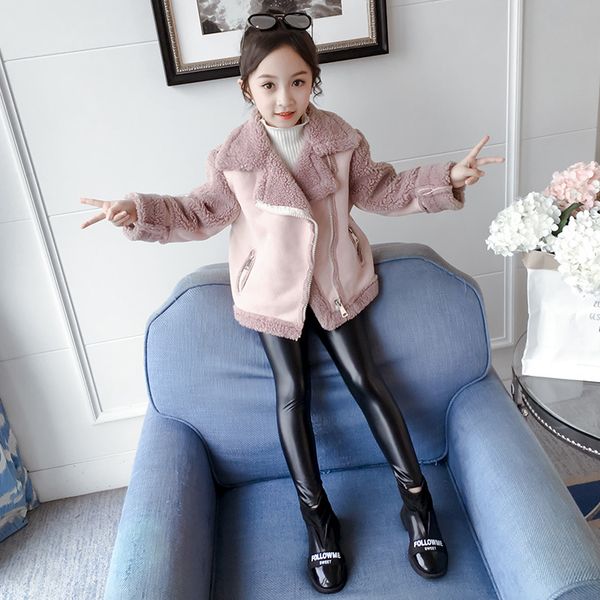 yk6062 autumn winter casual girls warm furry coat wild lamb fur imitation fur loose short coat girl's outwear, Blue;gray
yk6062 autumn winter casual girls warm furry coat wild lamb fur imitation fur loose short coat girl's outwear, Blue;gray
