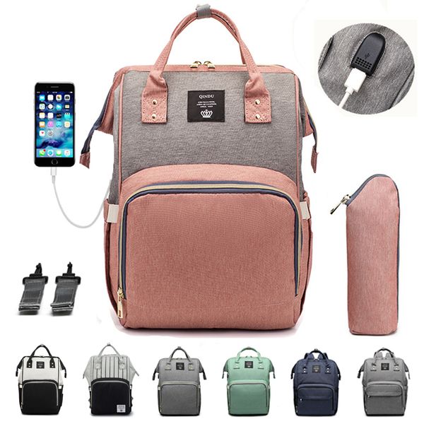 mummy bag usb maternity waterproof diaper bag usb charging large mummy nursing backpacks nappy brand large capacity
mummy bag usb maternity waterproof diaper bag usb charging large mummy nursing backpacks nappy brand large capacity