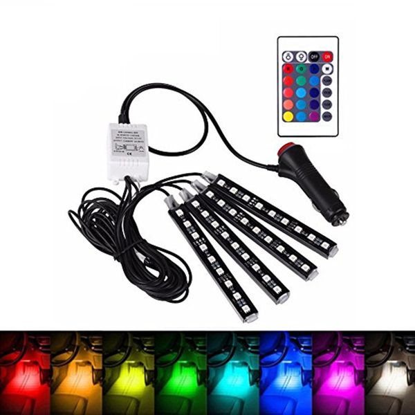 4pcs car rgb led drl strip light led strip lights colors car interior decorative atmosphere lamp with remote control styling
4pcs car rgb led drl strip light led strip lights colors car interior decorative atmosphere lamp with remote control styling