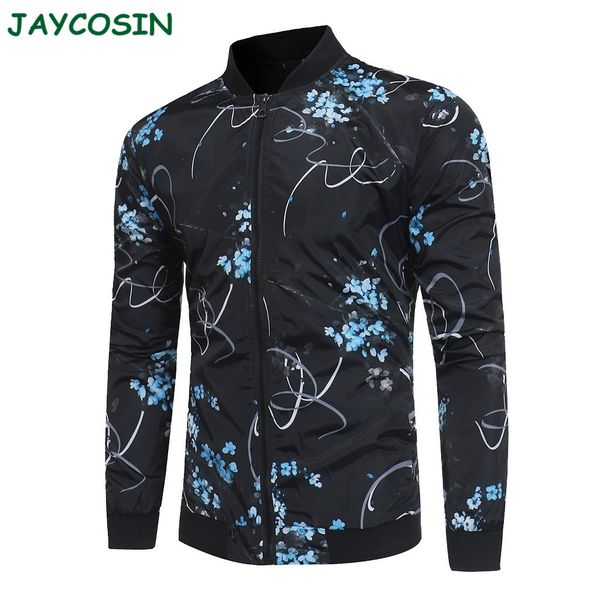 jaycosin men clothes 2019 winter long sleeve slim jackets coats fashion stand collar flower printed coat men spring outwear 1128, Black
jaycosin men clothes 2019 winter long sleeve slim jackets coats fashion stand collar flower printed coat men spring outwear 1128, Black