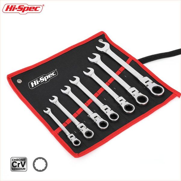 hi-spec 7pc keys set wrenches ratchet spanners set of keys universal combination wrench car repair tool multitool key hand tool
hi-spec 7pc keys set wrenches ratchet spanners set of keys universal combination wrench car repair tool multitool key hand tool