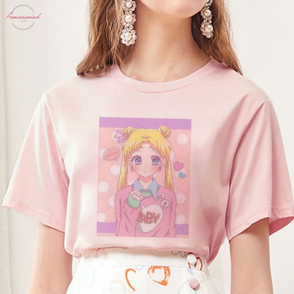 summer 2019 new arrival cute sailor moon anime print female tshirt japanese v neck clothes harajuku kawaii womens t shirt fashion, White
summer 2019 new arrival cute sailor moon anime print female tshirt japanese v neck clothes harajuku kawaii womens t shirt fashion, White