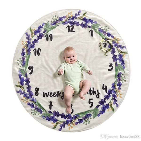 cute baby infant milestone round delicate blanket home eco-friendly printed baby p decoration background blanket 4 styles dh0745
cute baby infant milestone round delicate blanket home eco-friendly printed baby p decoration background blanket 4 styles dh0745