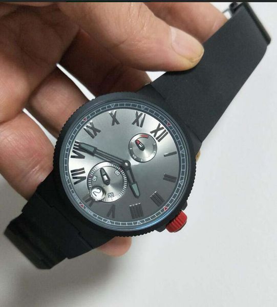 super clone un new marine chronometer manufacture rome digital 266-67-3/43 black pvd coating mechanical automatic mens watch, Slivery;brown
super clone un new marine chronometer manufacture rome digital 266-67-3/43 black pvd coating mechanical automatic mens watch, Slivery;brown