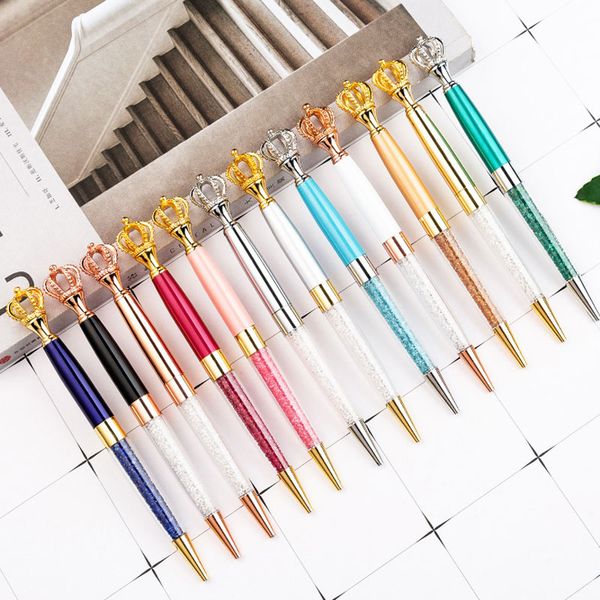 wholesale new fashion crystal crown ballpoint pens high grade pen school office supplies creative chrismas gifts ing, Blue;orange
wholesale new fashion crystal crown ballpoint pens high grade pen school office supplies creative chrismas gifts ing, Blue;orange