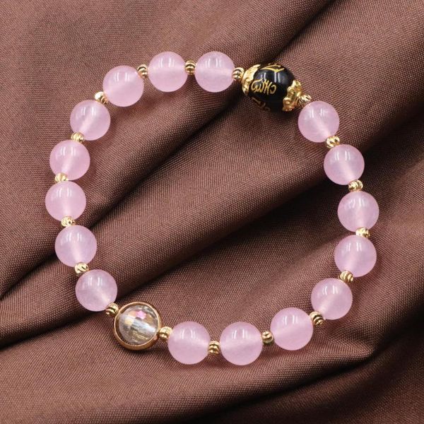 7 colors beads bracelet wristband natural stone crystal strand bracelets good-luck wealth yoga bangle wrist jewelry 7.5" b313, Black
7 colors beads bracelet wristband natural stone crystal strand bracelets good-luck wealth yoga bangle wrist jewelry 7.5" b313, Black