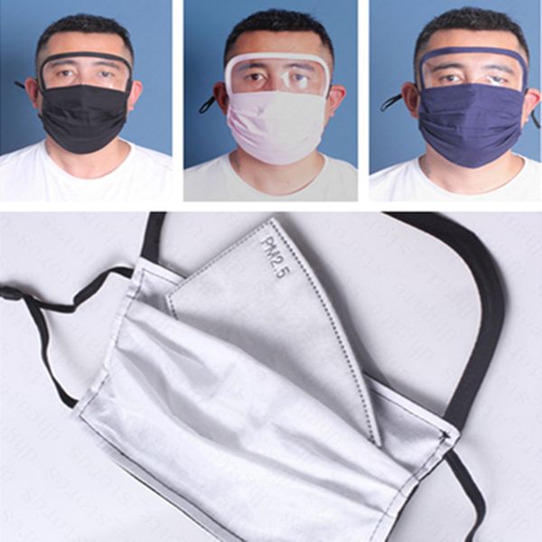 wholesale with pm2.5 filter face masks 2in1 clear plastic face shield eye cover women men masks reusable breathable cycling face cover d6809
wholesale with pm2.5 filter face masks 2in1 clear plastic face shield eye cover women men masks reusable breathable cycling face cover d6809