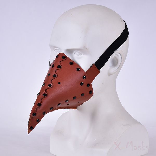 vintage scp plague doctor mask punk masks anel beak mask man pu leather steampunk bird halloween cosplay costume whtie black
vintage scp plague doctor mask punk masks anel beak mask man pu leather steampunk bird halloween cosplay costume whtie black