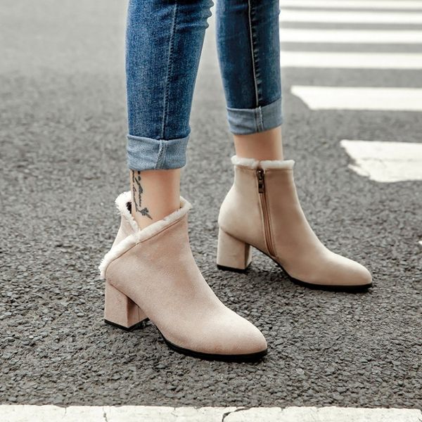 oversized boots women shoes ankle boots for women ladies shoes woman winter side zipper with bare hem, Black
oversized boots women shoes ankle boots for women ladies shoes woman winter side zipper with bare hem, Black