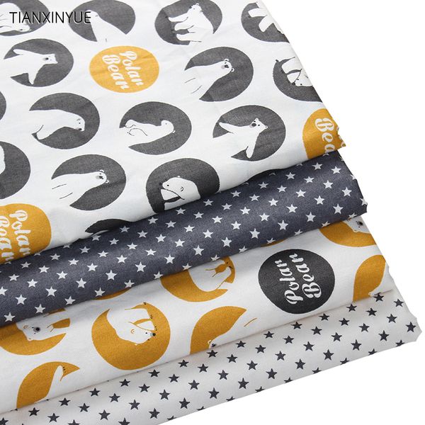 tiianxinyue 4pcs 40*50cm cotton fabric for diy patchwork sewing kids bedding bags polan bear cotton fabric, Black;white
tiianxinyue 4pcs 40*50cm cotton fabric for diy patchwork sewing kids bedding bags polan bear cotton fabric, Black;white