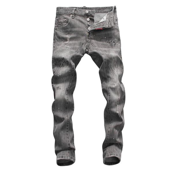 мужская 2020 роскошь дизайнер одежды джинсы мужского slim fit denim solid color hip hop streetwear biker jeans, Blue
мужская 2020 роскошь дизайнер одежды джинсы мужского slim fit denim solid color hip hop streetwear biker jeans, Blue