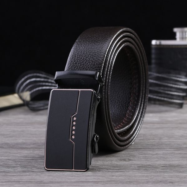 point acrylic imitation leather pu men's belt business diamond diamond leisure all-match automatic buckle, Black;brown 
point acrylic imitation leather pu men's belt business diamond diamond leisure all-match automatic buckle, Black;brown