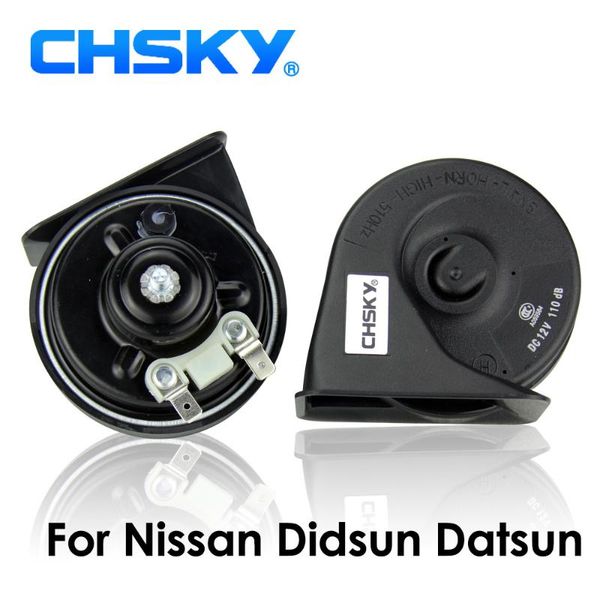 chsky car horn snail type horn for didsun datsun 1997 to 2004 12v loudness 110-129db auto long life high low klaxon
chsky car horn snail type horn for didsun datsun 1997 to 2004 12v loudness 110-129db auto long life high low klaxon