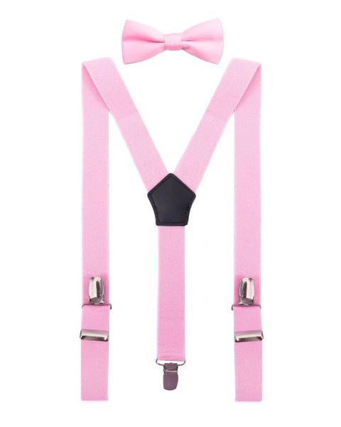 deobox baby boy suspenders and bowtie with 3 clips and black polygon leather crosspatch
deobox baby boy suspenders and bowtie with 3 clips and black polygon leather crosspatch