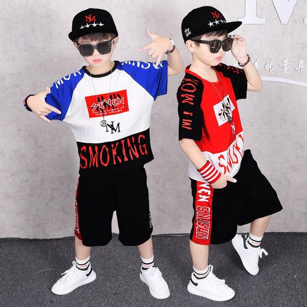 children's clothing summer boys short-sleeved t-shirt hip-hop shorts kid's round neck shirt sports clothes suit sweatshirt 2-piece, White
children's clothing summer boys short-sleeved t-shirt hip-hop shorts kid's round neck shirt sports clothes suit sweatshirt 2-piece, White