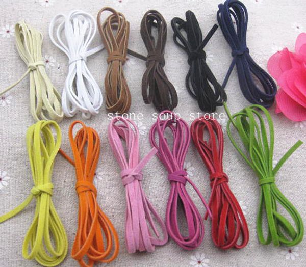 30m flat imitation leather cord velvet braided rope strap jewelry findings accessories diy making bead necklace bracelet, Black;white
30m flat imitation leather cord velvet braided rope strap jewelry findings accessories diy making bead necklace bracelet, Black;white