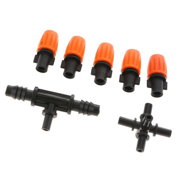 five garden micro-irrigation system atomized cooling nozzle garden greenhouse adjustable closed spray nozzle +8/11 flat mouth tee
five garden micro-irrigation system atomized cooling nozzle garden greenhouse adjustable closed spray nozzle +8/11 flat mouth tee