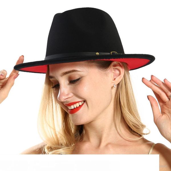 fedora formal hat brim jazz hats panama cap luxury hat designer hats women cap womens caps trilby chapeau fashion accessories woman gift, Blue;gray
fedora formal hat brim jazz hats panama cap luxury hat designer hats women cap womens caps trilby chapeau fashion accessories woman gift, Blue;gray