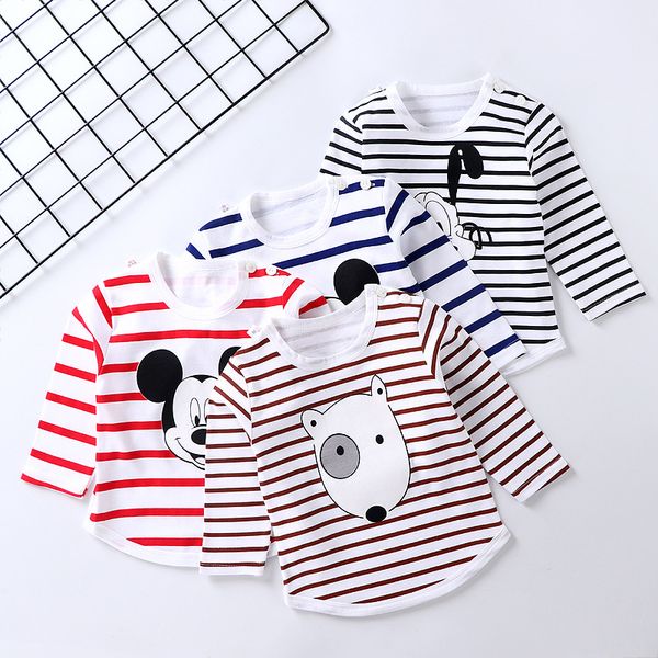 baby boys girls cotton striped autumn long sleeved cartoon t-shirts spring children clothing t shirt size 1 2 3 4 year fall, Blue
baby boys girls cotton striped autumn long sleeved cartoon t-shirts spring children clothing t shirt size 1 2 3 4 year fall, Blue