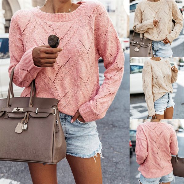 new women hollow out design sweater 2019 autumn winter o-neck long sleeve solid sweater office ladies casual loose pullover, White;black
new women hollow out design sweater 2019 autumn winter o-neck long sleeve solid sweater office ladies casual loose pullover, White;black