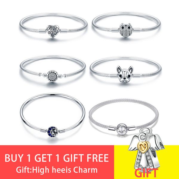 fit pan charms silver 925 original cz heart tree moon charm bracelet s925 forever love dog owl pet beads bangles for diy jewelry, Golden;silver
fit pan charms silver 925 original cz heart tree moon charm bracelet s925 forever love dog owl pet beads bangles for diy jewelry, Golden;silver