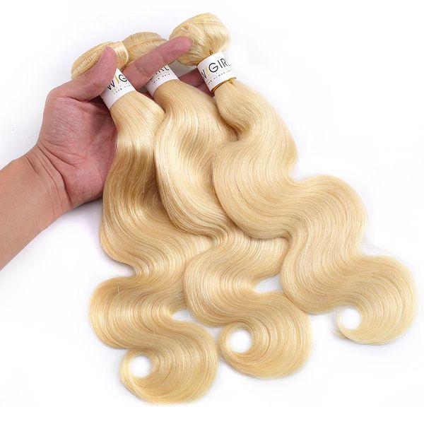 blonde hair 3 bundles brazilian body wave remy human hair weft 613 color long blonde hair weave, Black;brown
blonde hair 3 bundles brazilian body wave remy human hair weft 613 color long blonde hair weave, Black;brown