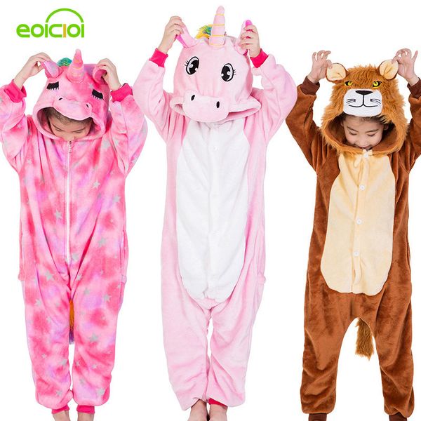 flannel kids kigurumi pajamas boys girls cute unicorn lion pegasus cosplay winter hooded children sleepwear christmas pyjamas t200103, Blue;red
flannel kids kigurumi pajamas boys girls cute unicorn lion pegasus cosplay winter hooded children sleepwear christmas pyjamas t200103, Blue;red