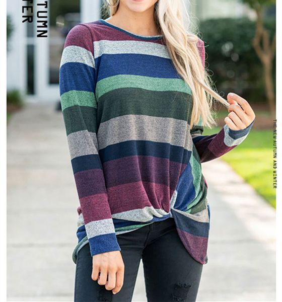 multicolor sweatshirts women pullovers striped sweatshirts 2019 autumn sweatshirt long sleeve women casual sweatshirt, Black
multicolor sweatshirts women pullovers striped sweatshirts 2019 autumn sweatshirt long sleeve women casual sweatshirt, Black