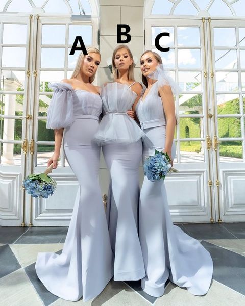 grey bridesmaid dresses different style same color mermaid robes de demoiselle d'honneur wedding guest dress robe de soiree, White;pink
grey bridesmaid dresses different style same color mermaid robes de demoiselle d'honneur wedding guest dress robe de soiree, White;pink