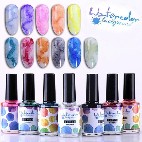 15 ml watercolor ink nail polish blooming gel smoke effect smear foam diy varnish manicure decorated manicure salon, Red;pink
15 ml watercolor ink nail polish blooming gel smoke effect smear foam diy varnish manicure decorated manicure salon, Red;pink