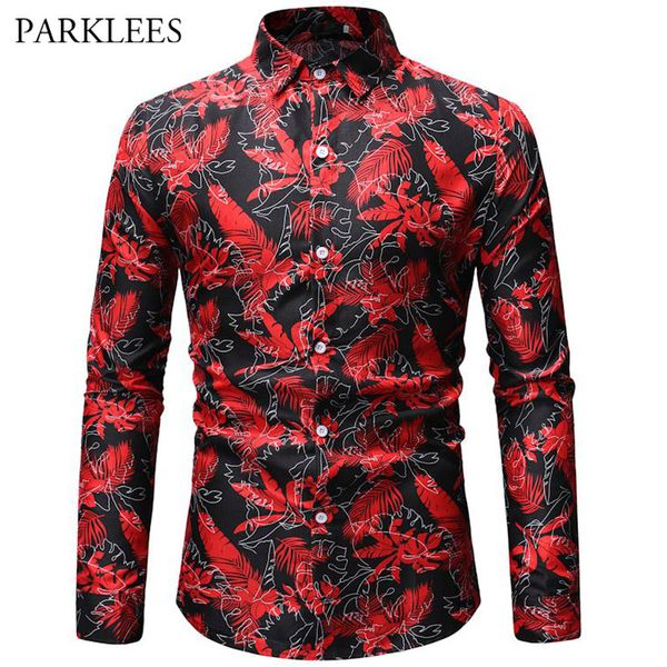 mens red leaves print shirt 2019 fashion long sleeve male black wedding dress shirts hawaiian beach party holiday chemise homme, White;black
mens red leaves print shirt 2019 fashion long sleeve male black wedding dress shirts hawaiian beach party holiday chemise homme, White;black