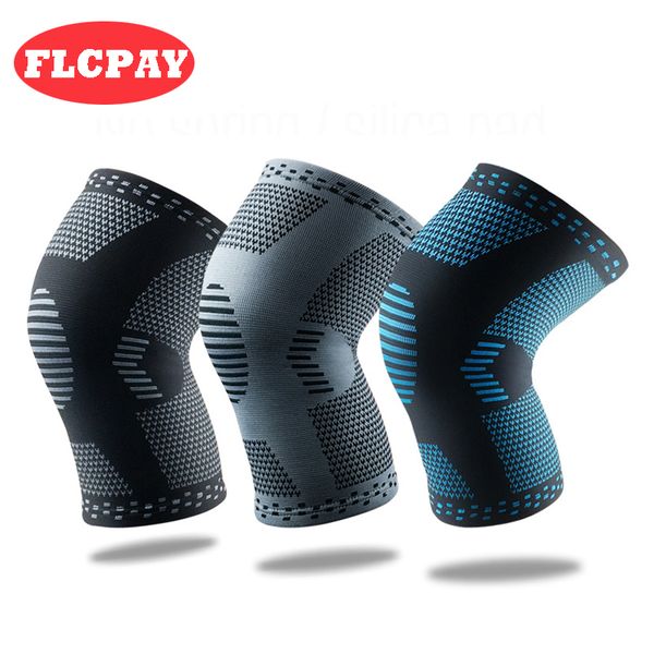 1 pair new nylon weaving elastic sports knee pads breathable knee support brace running fitness hiking cycling knee protector, Black;gray
1 pair new nylon weaving elastic sports knee pads breathable knee support brace running fitness hiking cycling knee protector, Black;gray