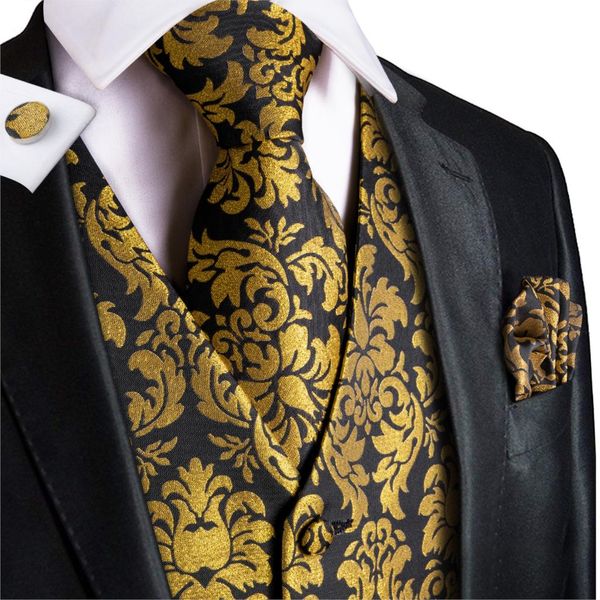 vest for men gold suit vest floral waistcoat summer tuxedo paisley tie set cufflinks for wedding business hi-tie wj-0008, Black;white
vest for men gold suit vest floral waistcoat summer tuxedo paisley tie set cufflinks for wedding business hi-tie wj-0008, Black;white