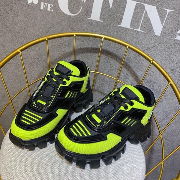 designer cloudbust thunder men shoes in neon green knit fashion luxury women casual shoes 2020 triples luxe chaussures rubber sole sneakers, Black
designer cloudbust thunder men shoes in neon green knit fashion luxury women casual shoes 2020 triples luxe chaussures rubber sole sneakers, Black
