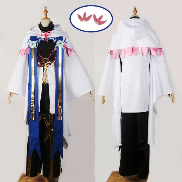 can be tailored to anime fate/grand order cosplay merlin cos halloween party uniform set for men/women costume, Black
can be tailored to anime fate/grand order cosplay merlin cos halloween party uniform set for men/women costume, Black