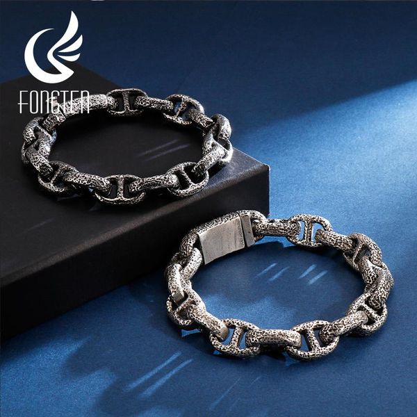 fongten retro black silver link chain пользовательского браслет из нержавеющей стали евангельских панк шарма
fongten retro black silver link chain пользовательского браслет из нержавеющей стали евангельских панк шарма
