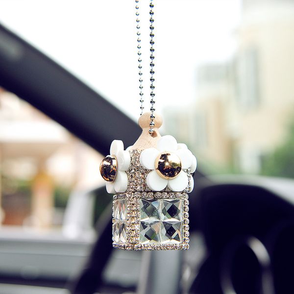 fashion crystal car rearview mirror air freshener perfume diffuser pendant room bathroom hanging ornament
fashion crystal car rearview mirror air freshener perfume diffuser pendant room bathroom hanging ornament