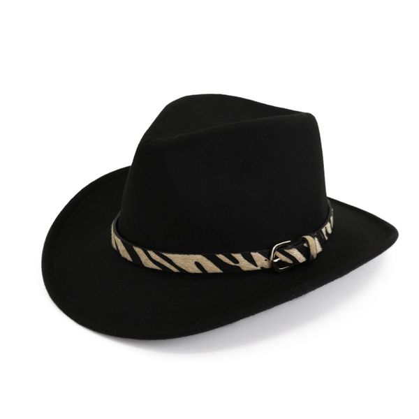men women wool western cowboy hat with belt jazz hat wide brim jazz sombrero hombre
men women wool western cowboy hat with belt jazz hat wide brim jazz sombrero hombre