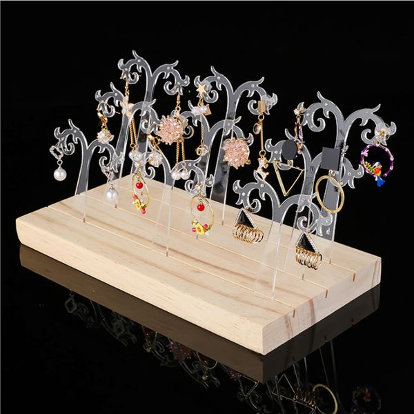 jewelry display rack shoot wood acylic earring display stand holder jewelry accessories for girl and women earring hanger, Pink;blue
jewelry display rack shoot wood acylic earring display stand holder jewelry accessories for girl and women earring hanger, Pink;blue