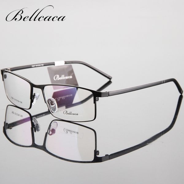 bellcaca eyeglasses spectacle frame men computer optical eye prescription myopia glasses frame for male clear lens eyewear bc101, Silver
bellcaca eyeglasses spectacle frame men computer optical eye prescription myopia glasses frame for male clear lens eyewear bc101, Silver