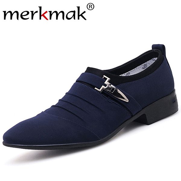 merkmak 2019 new autumn men shoes fashion pointed toe canvas shoes classic men casual footwear big size business formal footwear, Black
merkmak 2019 new autumn men shoes fashion pointed toe canvas shoes classic men casual footwear big size business formal footwear, Black