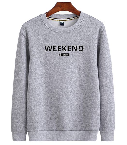 designer men hoodies weekend printed fleece long sleeve crew neck homme hoodie casual solid color male clothing, Black
designer men hoodies weekend printed fleece long sleeve crew neck homme hoodie casual solid color male clothing, Black