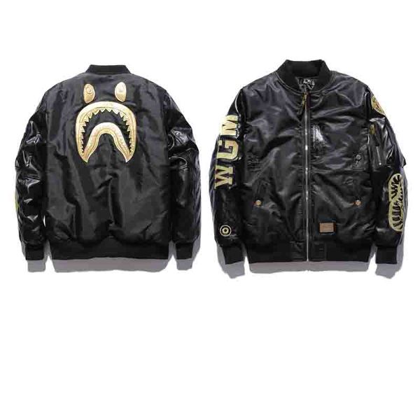 classic tide brand jacket mens designer jacket luxury parka ape man embroidered shark headband leather jacket baseball jackets cottonselling, Black;brown
classic tide brand jacket mens designer jacket luxury parka ape man embroidered shark headband leather jacket baseball jackets cottonselling, Black;brown