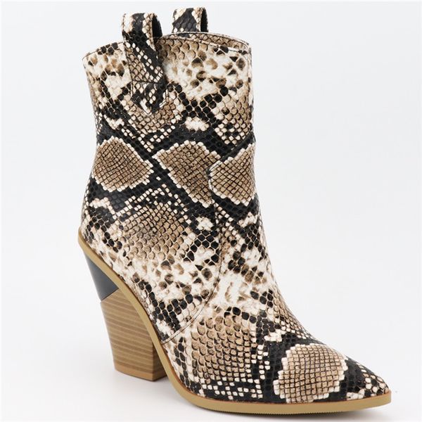 eur size 34-46 women boots snake thick high heels autumn winter boots fashion short ankle ladies shoes, Black
eur size 34-46 women boots snake thick high heels autumn winter boots fashion short ankle ladies shoes, Black