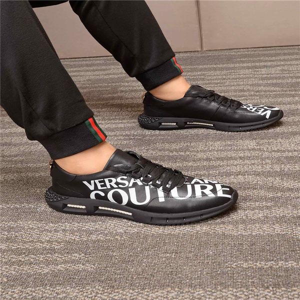 new men's sneakers letter 3d printing lace up sports casual men's shoes wild fashion flat casual shoes size: 38-44 01, Black
new men's sneakers letter 3d printing lace up sports casual men's shoes wild fashion flat casual shoes size: 38-44 01, Black