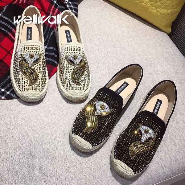 животный дизайн плоский мокасины женская обувь bling rhinestone espadrilles круглый toe женщины кристалл мокасины дамы плоской обуви, Black
животный дизайн плоский мокасины женская обувь bling rhinestone espadrilles круглый toe женщины кристалл мокасины дамы плоской обуви, Black